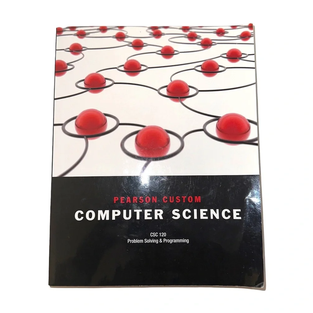 Pearson Custom Computer Science (Algorithm Design and C Programming) - Picture 1 of 4